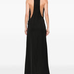 Abito dolmen in nero Max Mara Sportmax- donna 