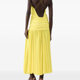 ABITO LA ROBE ABIHA IN GIALLO JACQUEMUS - DONNA 