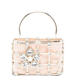 Borsa con cristalli holli matera in rosa Rosantica - donna 
