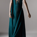 Abito da sera angelina in verde Temily - donna 