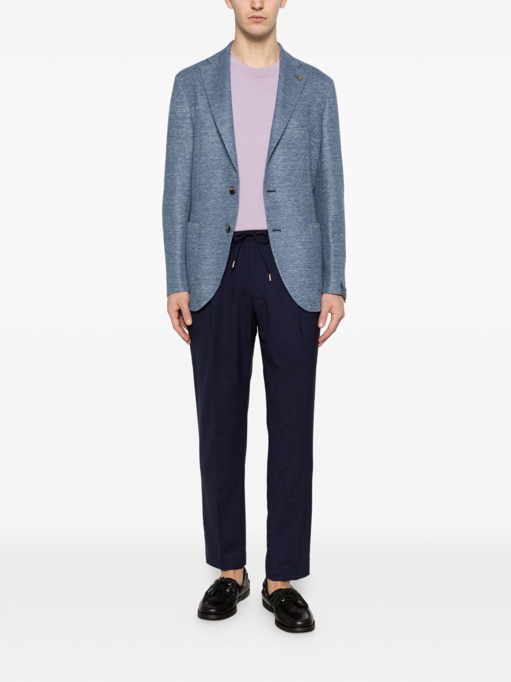 Pantaloni con coulisse e pieghe in blu Briglia 1949 - uomo 