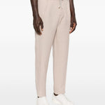 Pantaloni con coulisse in rosa Eleventy - uomo 