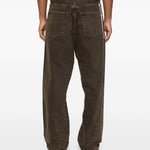 Jeans Wide Twist in nero Sunflower - uomo 