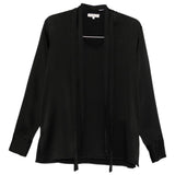 Blusa con collo lavallière in nero Antonelli - donna 