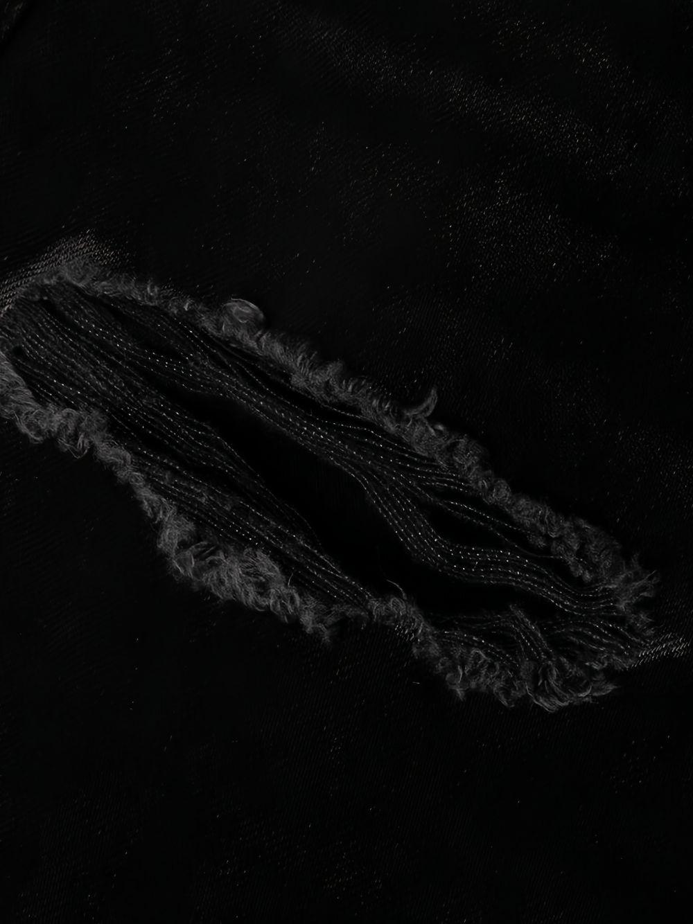 Jeans heaton in denim nero 
