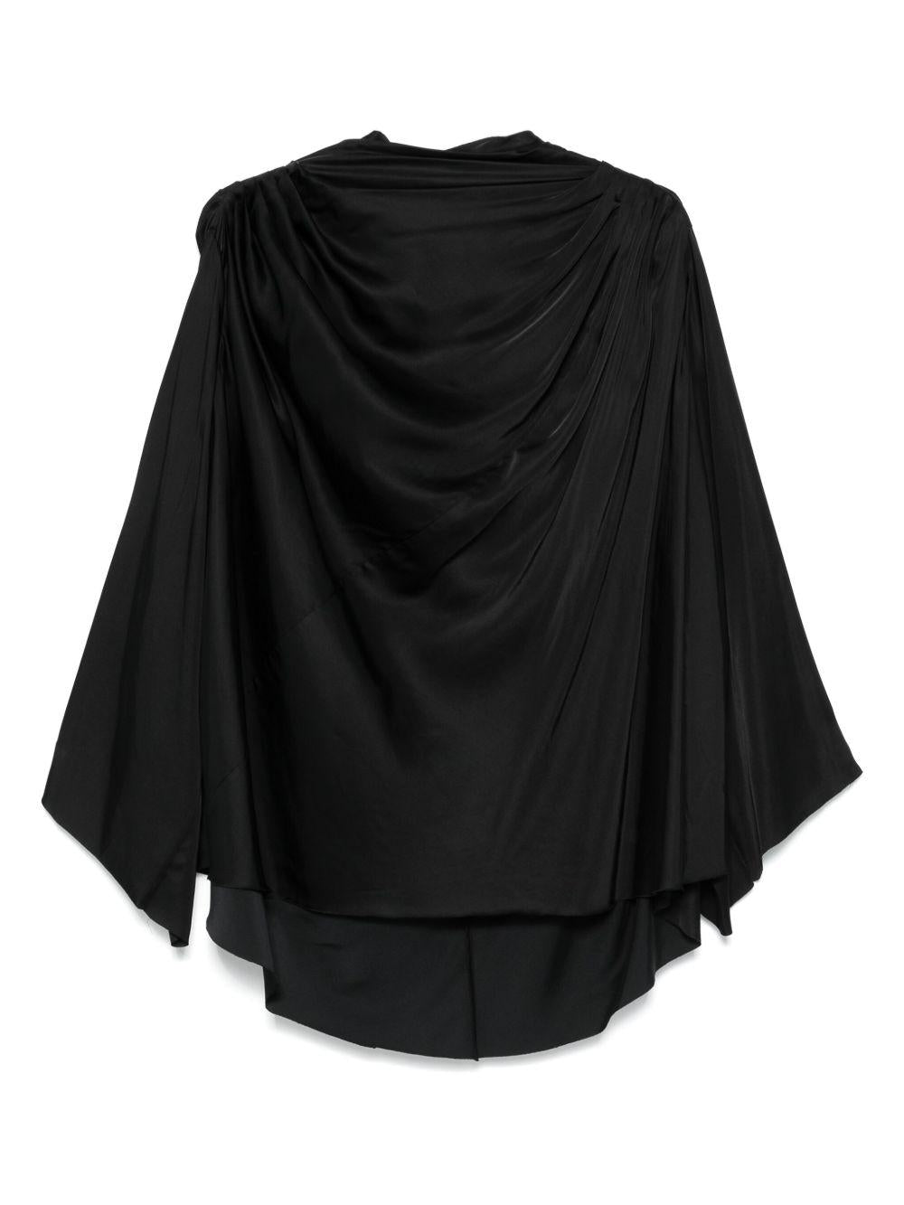Top Claudette in nero Rick Owens - donna 