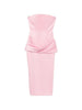 Alex Perry women's fitted midi dress in pink