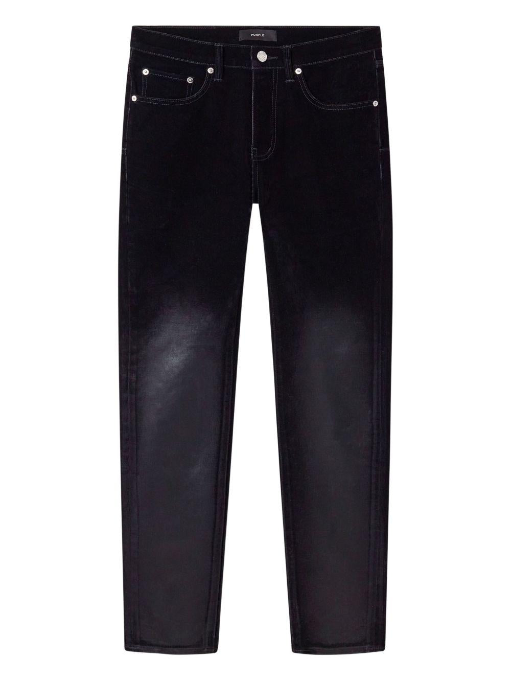 Jeans P001 in nero Purple - uomo 