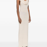 Abito lungo Wren in avorio Aya Muse - donna 