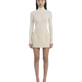 Minigonna new contour in bianco Wardrobe NYC - donna 