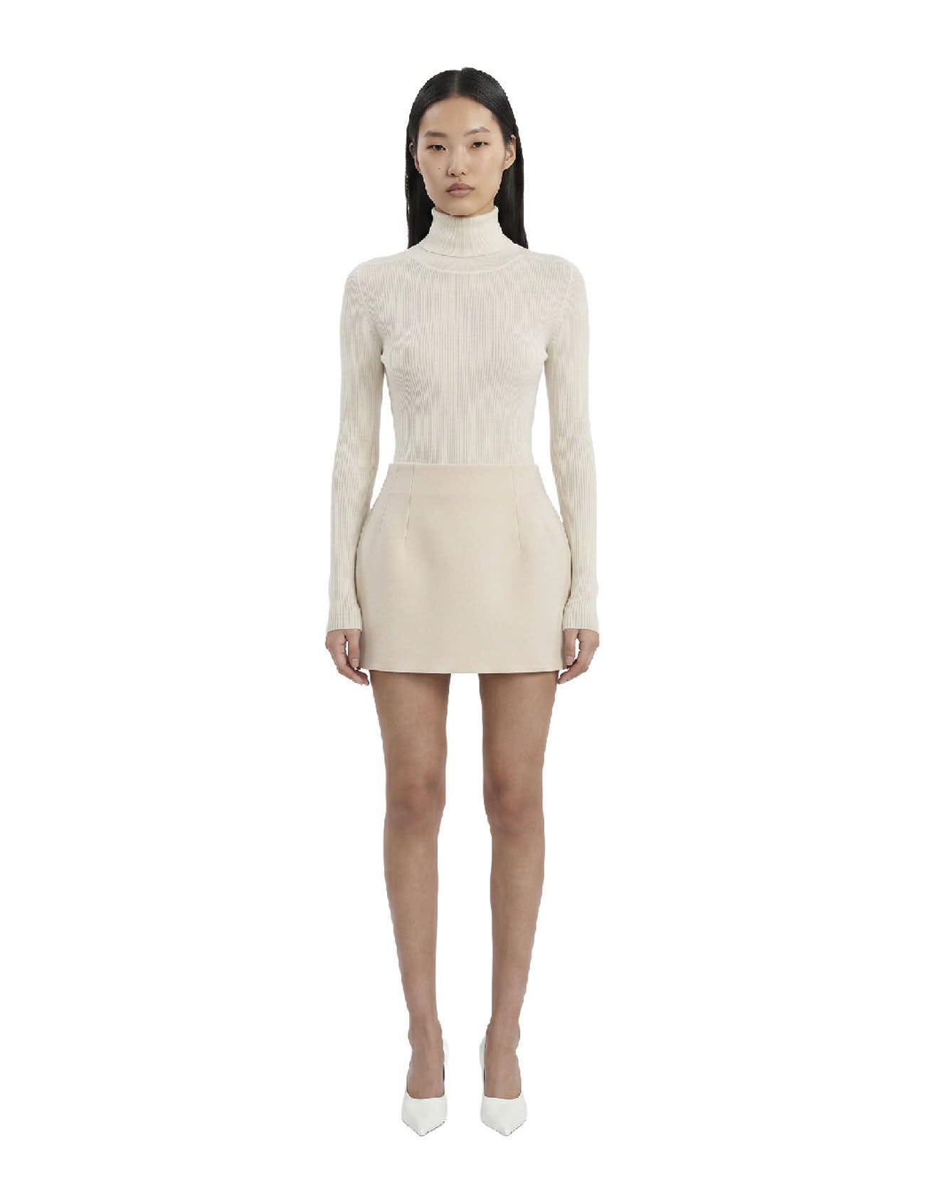 Minigonna new contour in bianco Wardrobe NYC - donna 