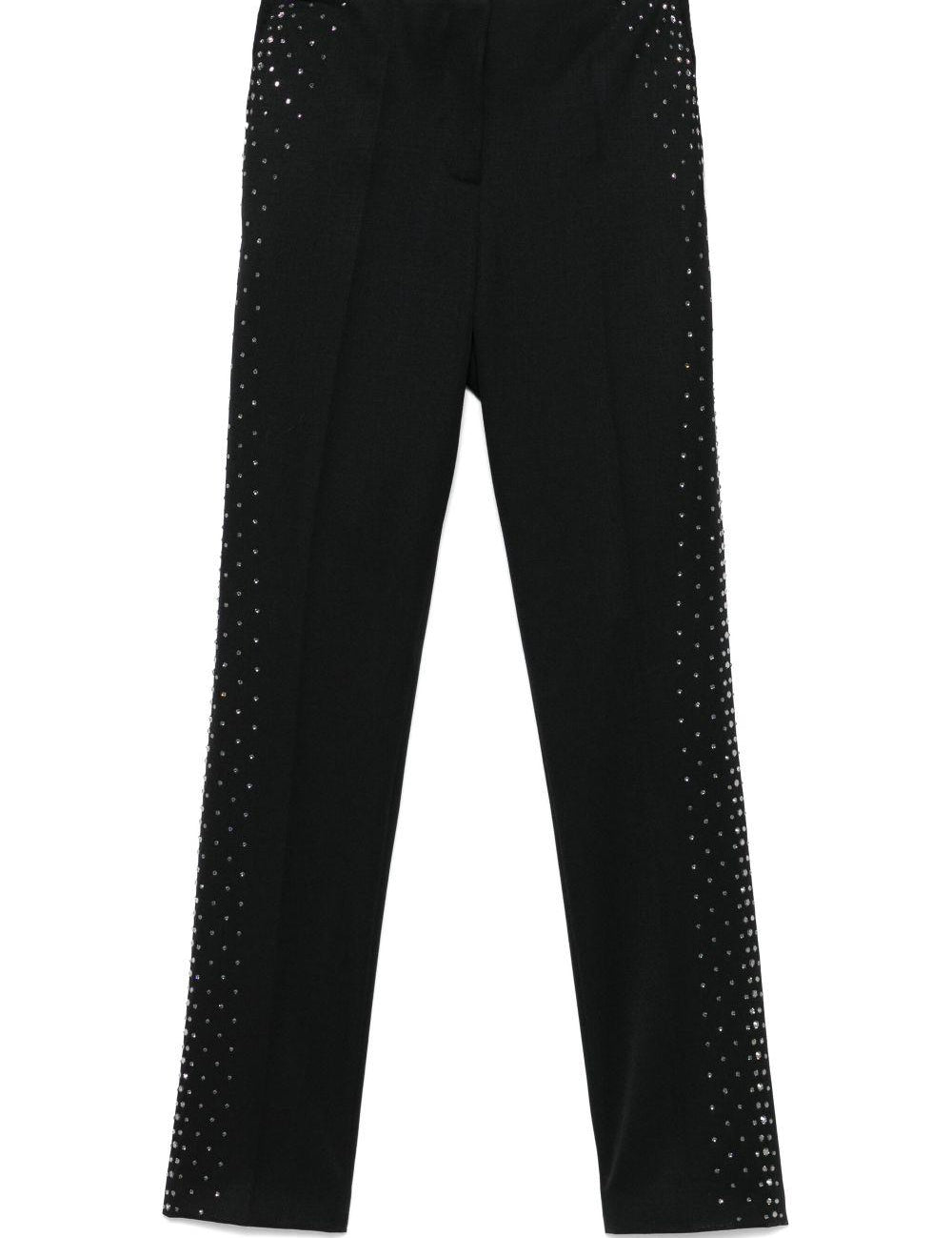 Pantaloni con cristalli in nero The Attico - donna 