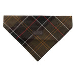 Bandana con applicazione per cani in verde Barbour - cane 