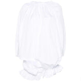 Camicia asimmetrica in bianco Comme Des Garçons - donna 