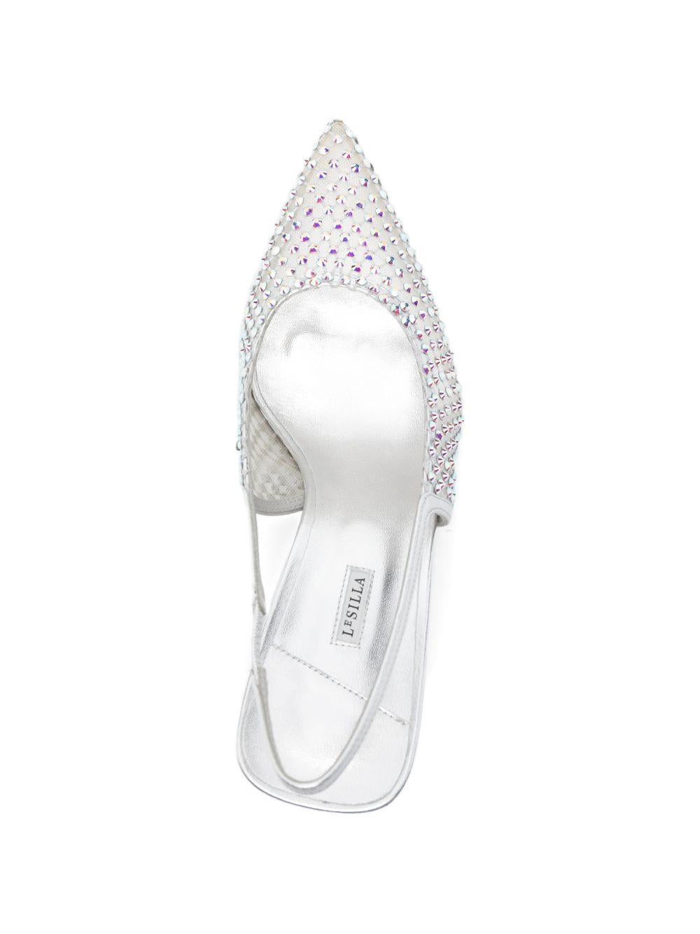 Décolleté gilda con cinturino e decorazioni in argento Le silla - donna 