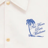 Giacca-camicia con stampa in bianco Drole de monsieur - uomo 