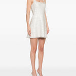 Mini abito con perline ziva in bianco Simkhai - donna 