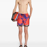 Costume con stampa phibbs multicolore 