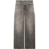 Jeans Melody con borchie in grigio Golden goose - donna 