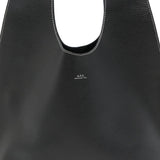 Borsa a spalla pelle nera 