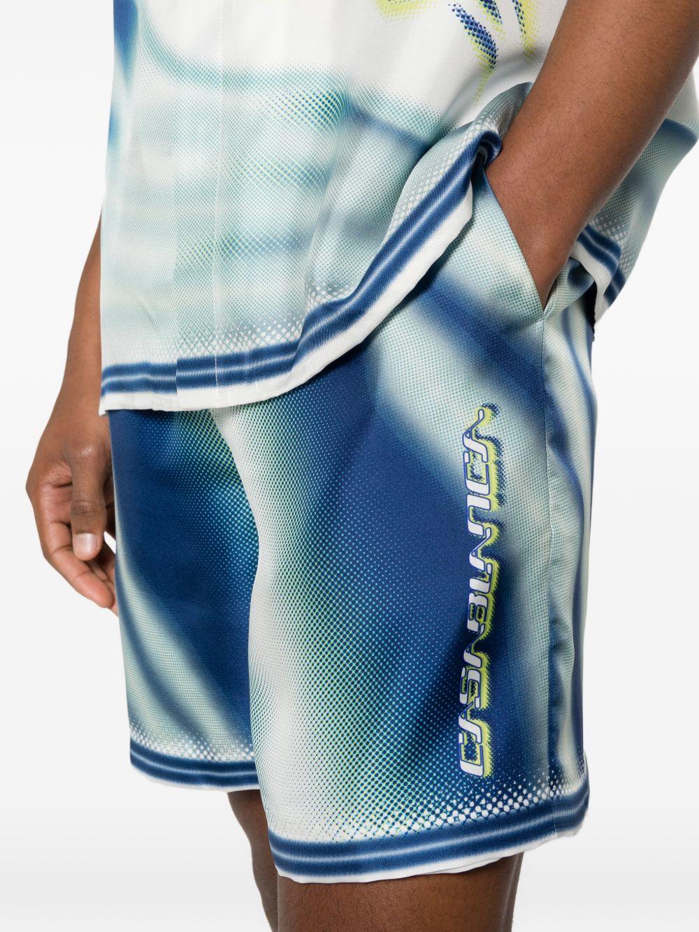 Shorts The Art of the Serve in blu Casablanca - uomo 