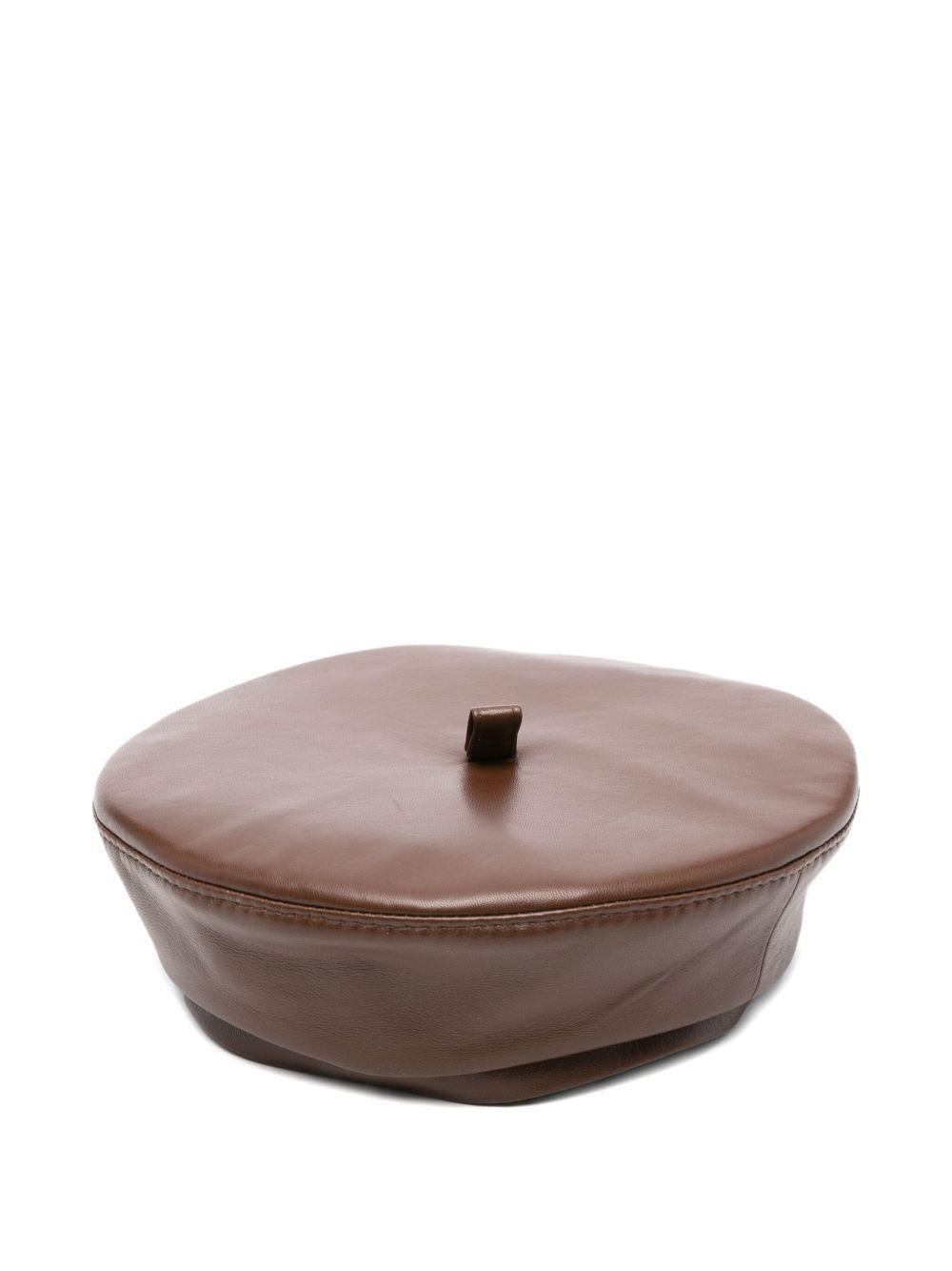 Basco in pelle in marrone Ruslan baginskiy - donna 