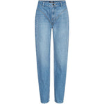 Jeans a vita alta in blu 