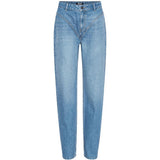 Jeans a vita alta in blu 