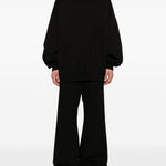 Felpa hun in nero Rick owens drkshdw - uomo 