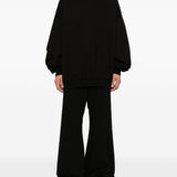Felpa hun in nero Rick owens drkshdw - uomo 