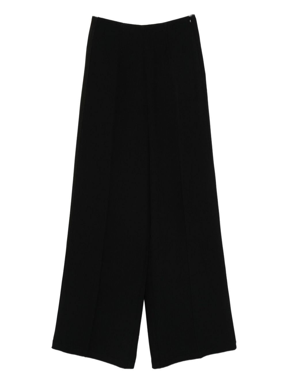 Pantaloni sartoriali in nero Forte forte - donna 