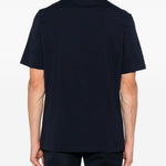 T-shirt a maniche corte in blu Brunello Cucinelli - uomo 
