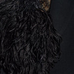 Giacca con piume in nero The attico - donna 