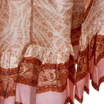Gonna midi con stampa paisley in rosso Zimmermann - donna 