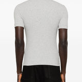 T-shirt con logo in grigio Entire studios - unisex 