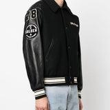 Bomber con logo in nero Golden goose - uomo 