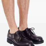 Derby con lacci in nero Mm6 maison margiela - uomo 