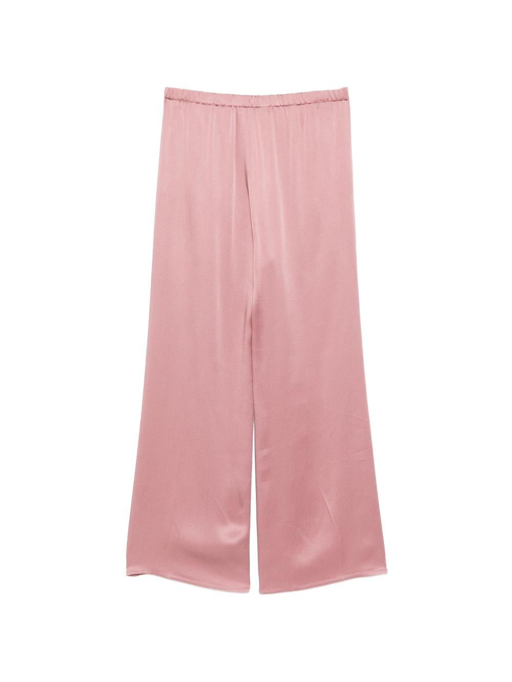 Pantaloni elasticizzati in rosa Antonelli - donna 