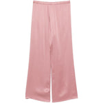 Pantaloni elasticizzati in rosa Antonelli - donna 
