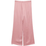 Pantaloni elasticizzati in rosa Antonelli - donna 