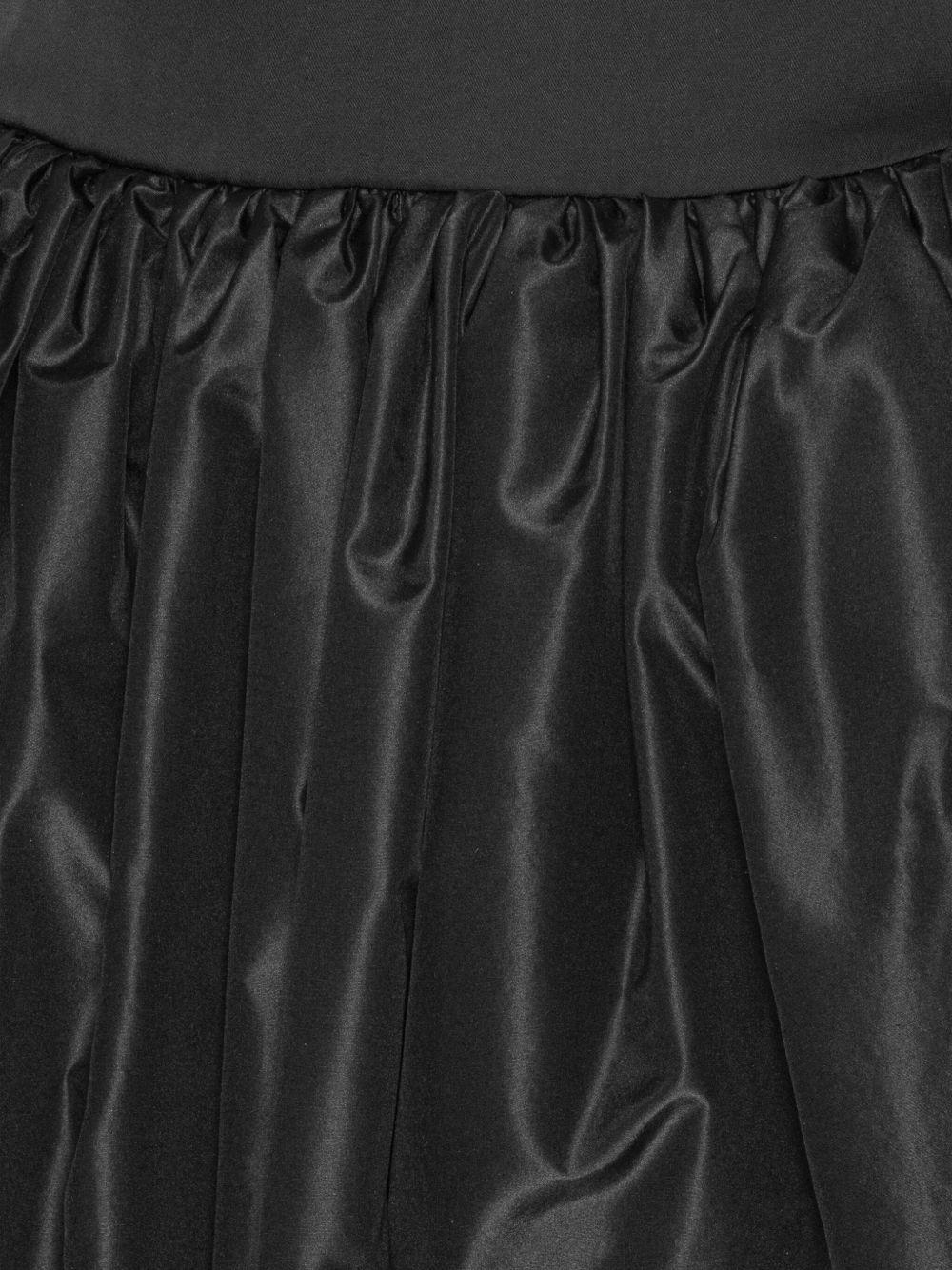 Abito con scollo all'americana in nero Rotate holiday - donna 