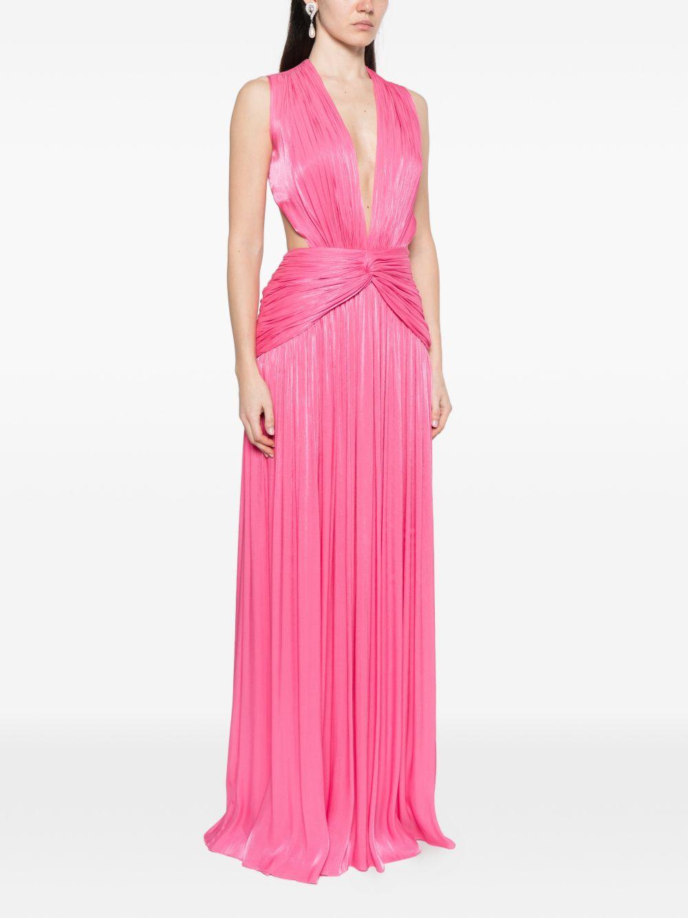 Abito maxi silla in fucsia Costarellos - donna 