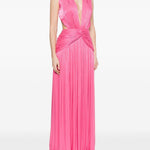 Abito maxi silla in fucsia Costarellos - donna 