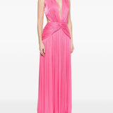 Abito maxi silla in fucsia Costarellos - donna 