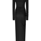 Tuta intera Wallis con spalle scoperte in nero The andamane - donna 