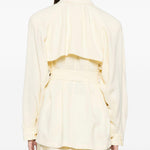 Giacca safari con cintura in giallo Wardrobe.Nyc - donna 