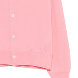 Cardigan con bottoni in rosa Comme Des Garçons - donna 