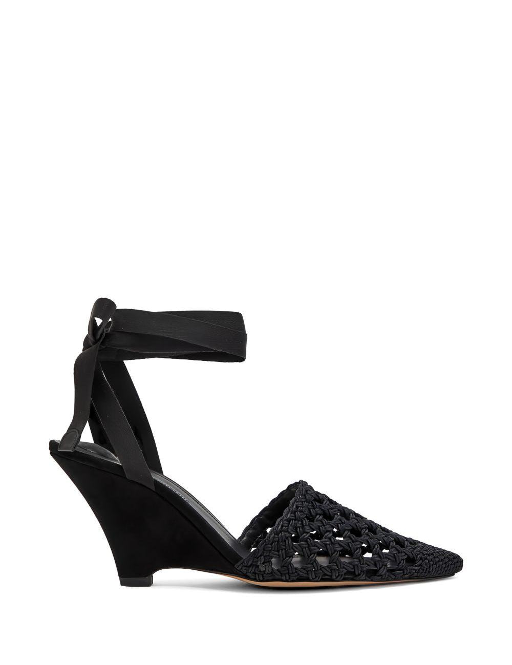 Espadrilles The High con zeppa in nero Jacquemus - donna 