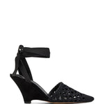 Espadrilles The High con zeppa in nero Jacquemus - donna 