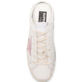 White sneakers super star sabot golden goose - women 